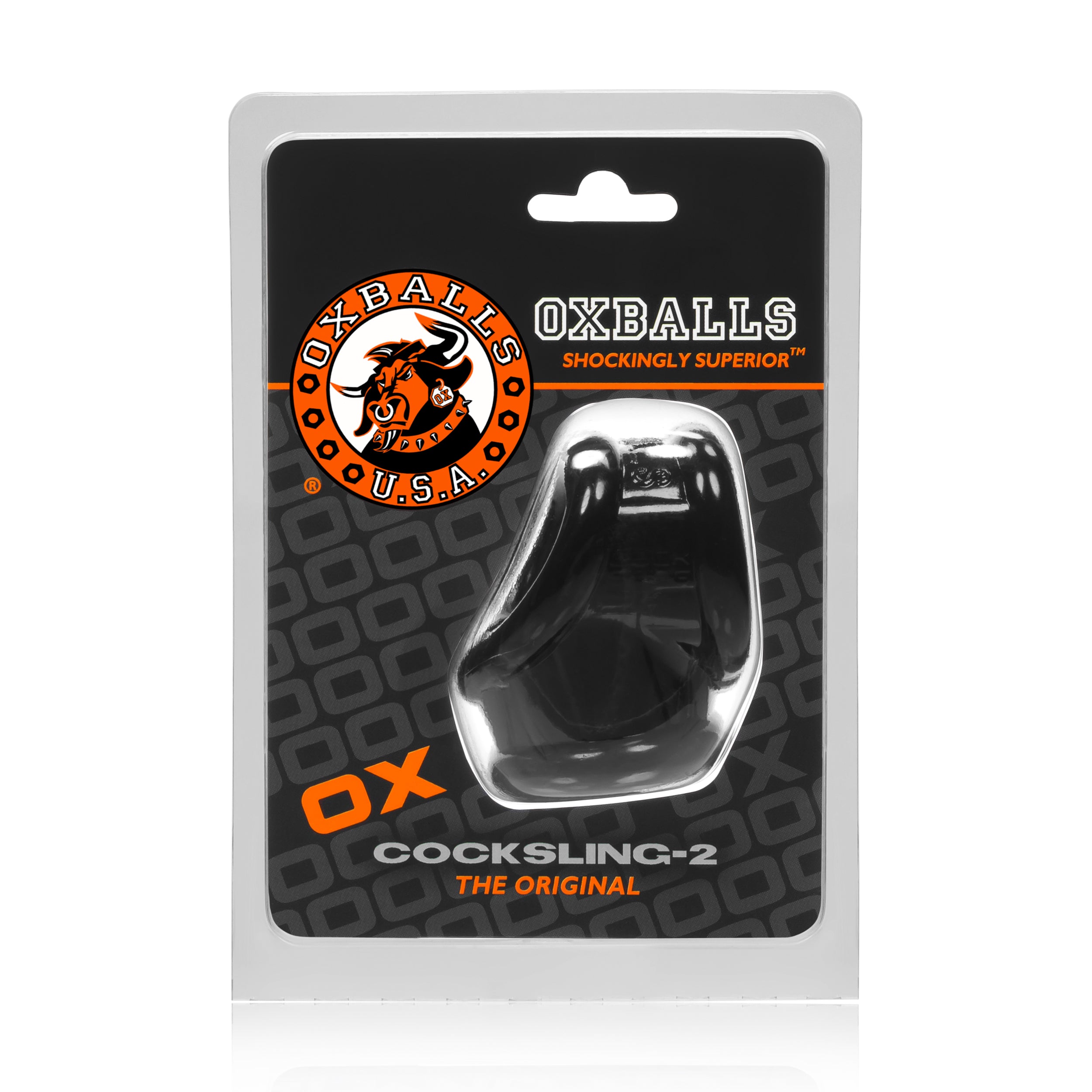 Cocksling 2 Black Cockring for Ultimate Pleasure and Comfort Cockrings
