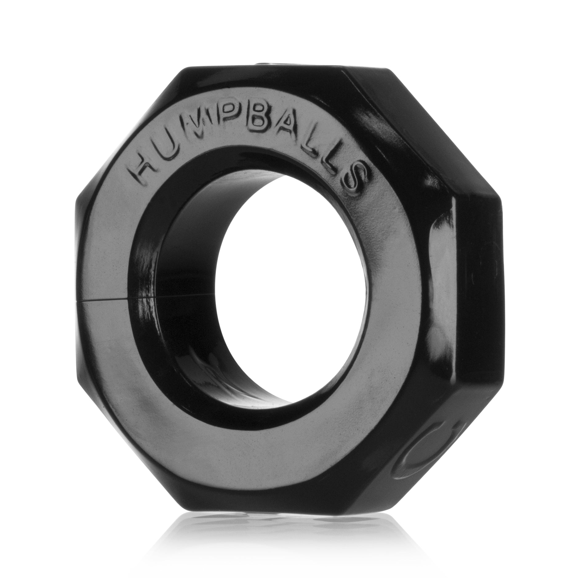 Humpballs Cockring Black Bulge Enhancer with 4.8cm Inner Diameter Black COCK RINGS