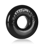 Ringer 3-Piece Cockring Set (Black) – Durable Jelly Cockring > Cock Ring > Sets