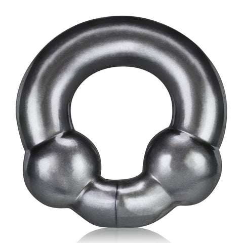 Ultraballs 2 Pack Cockring Black and Clear Cockrings