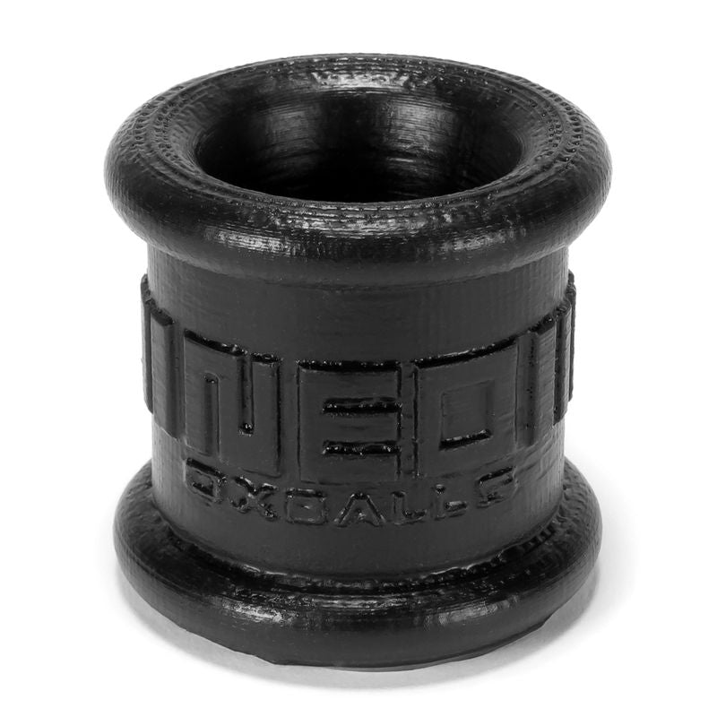 Neo Tall Ballstretcher in Black - Soft Stretchy Silicone Design > Sex Toys For Men > Ball Stretchers