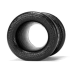 Neo Tall Ballstretcher in Black - Soft Stretchy Silicone Design > Sex Toys For Men > Ball Stretchers