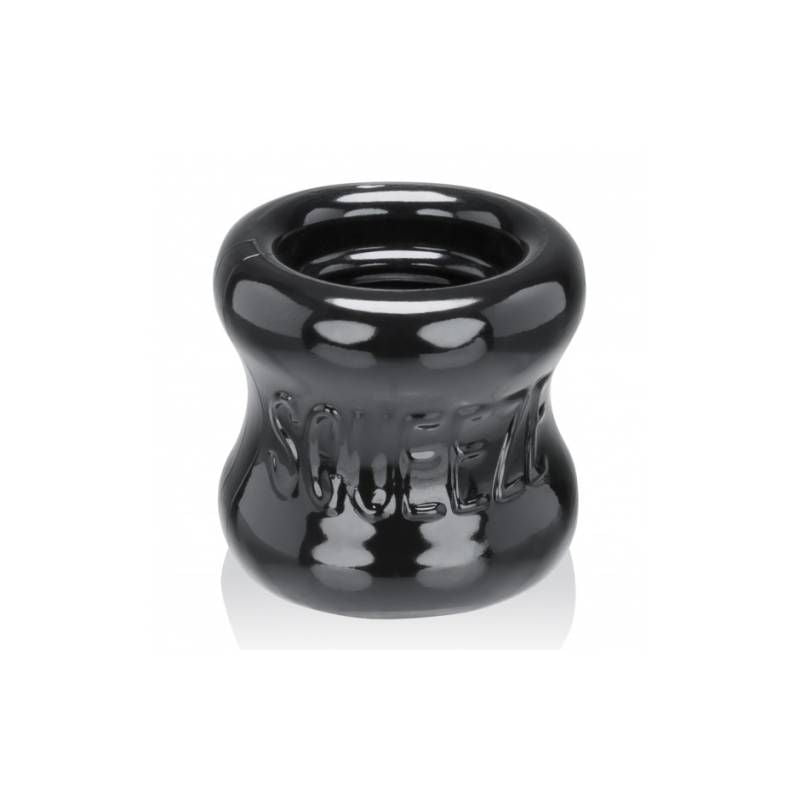 Squeeze Ball Stretcher Black > Sex Toys For Men > Ball Stretchers
