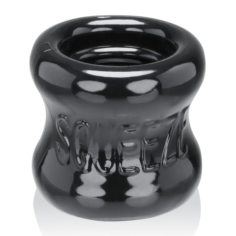 Squeeze Ball Stretcher Black for Enhanced Pleasure and Deeper Stretch > Sex Toys For Men > Ball Stretchers