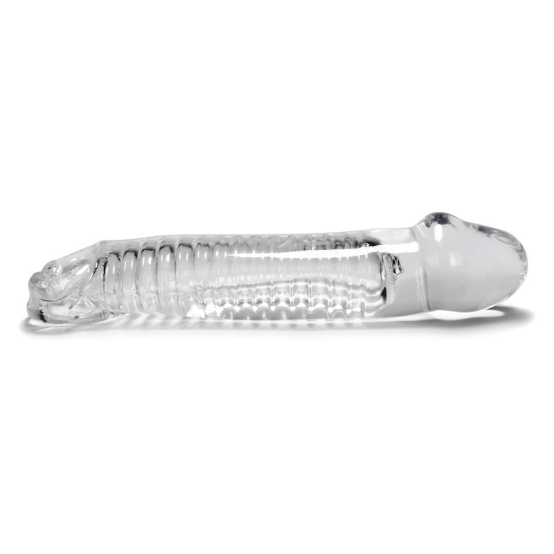 Muscle Cocksheath Clear 9.25 Inch Length Clear > Sex Toys For Men > Penis Sleeves