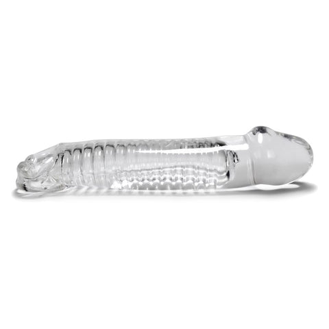 Muscle Cocksheath Clear 9.25 Inch Length Clear > Sex Toys For Men > Penis Sleeves