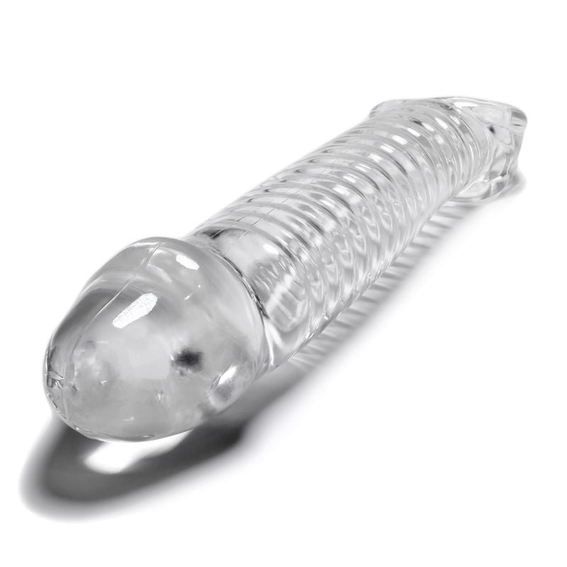 Muscle Cocksheath Clear 9.25 Inch Length > Sex Toys For Men > Penis Sleeves