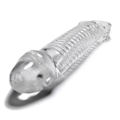 Muscle Cocksheath Clear 9.25 Inch Length > Sex Toys For Men > Penis Sleeves