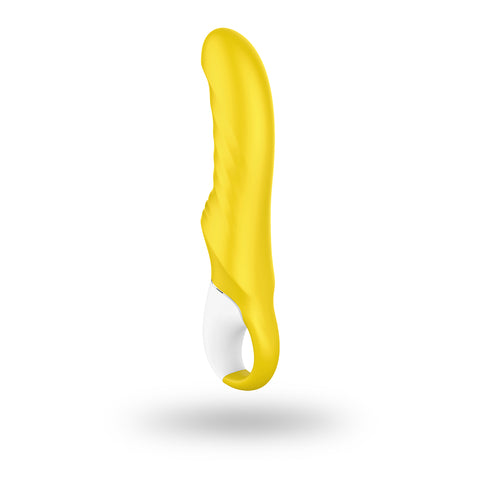 Satisfyer Yummy Sunshine G Spot Silicone Vibrator Yellow > Sex Toys For Ladies > G-Spot Vibrators