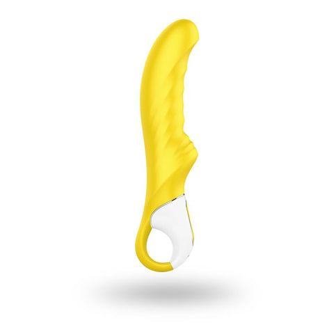 Satisfyer Yummy Sunshine G Spot Silicone Vibrator Yellow > Sex Toys For Ladies > G-Spot Vibrators