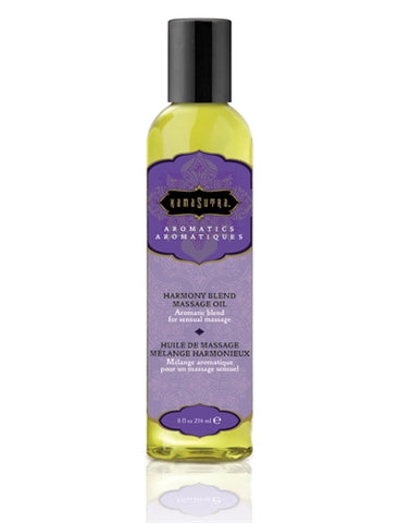 Kama Sutra Aromatic Massage Oil Harmony for Deep Relaxation 8 Oz Default Title Massage Oil