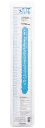 Size Queen 17 Inch Double-Ended Blue Dildo > Dildos > Double Dildos