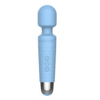 Shibari Mini Wand Halo (Powder Blue) – Powerful Wand Massager with 20 Vibration Patterns and Bendable Neck > Sex Toys > Mini Massagers