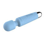 Shibari Mini Wand Halo (Powder Blue) – Powerful Wand Massager with 20 Vibration Patterns and Bendable Neck > Sex Toys > Mini Massagers