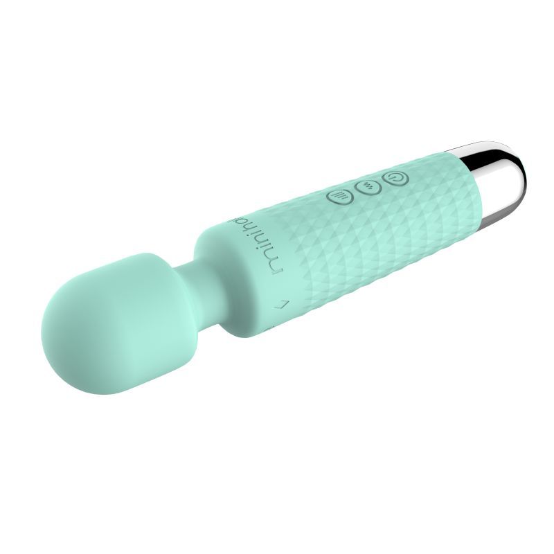 Shibari Mini Halo Wireless 20X Minty Green Massage Wand > Sex Toys > Mini Massagers