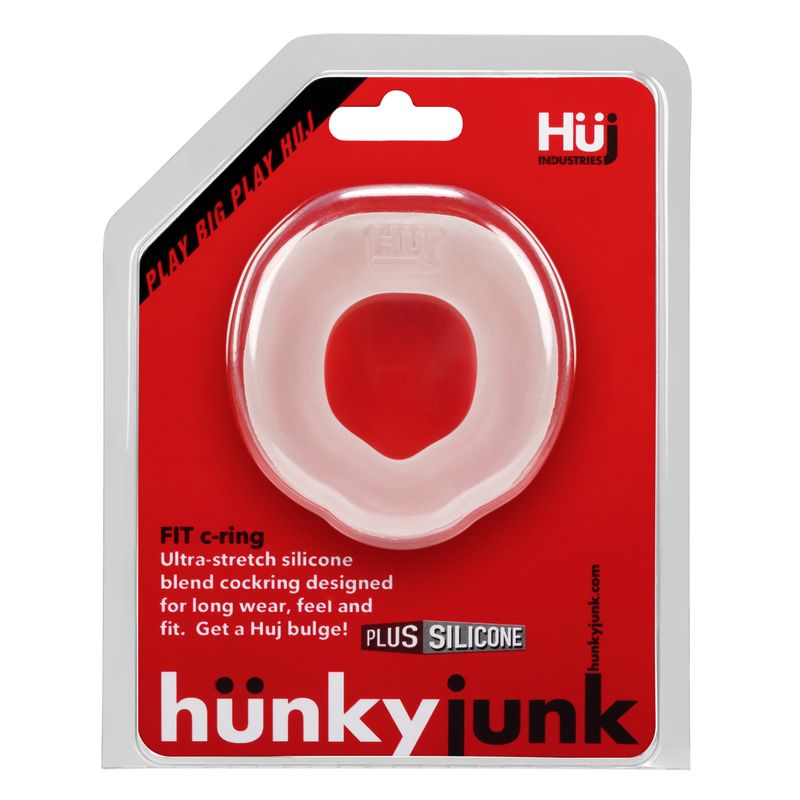 Hunkyjunk Fit Ergo C-Ring Ice Comfortable Adult Cockring > Cock Ring > Single