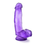 B Yours Sweet N Hard Purple Realistic 7 Inch Dildo with Suction Cup > Dildos > Realistic Dildos