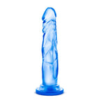 B Yours Sweet N Hard Blue Realistic 7.5 Inch Dildo with Suction Cup > Dildos > Realistic Dildos