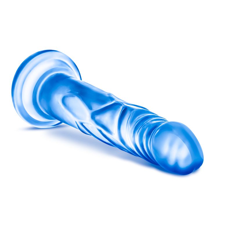 B Yours Sweet N Hard Blue Realistic 7.5 Inch Dildo with Suction Cup > Dildos > Realistic Dildos