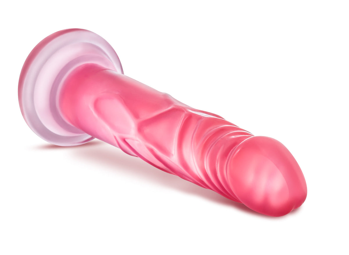 B Yours Sweet N Hard Pink Realistic 7.5 Inch Dildo with Suction Cup > Dildos > Realistic Dildos