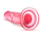B Yours Sweet N Hard Pink Realistic 7.5 Inch Dildo with Suction Cup > Dildos > Realistic Dildos