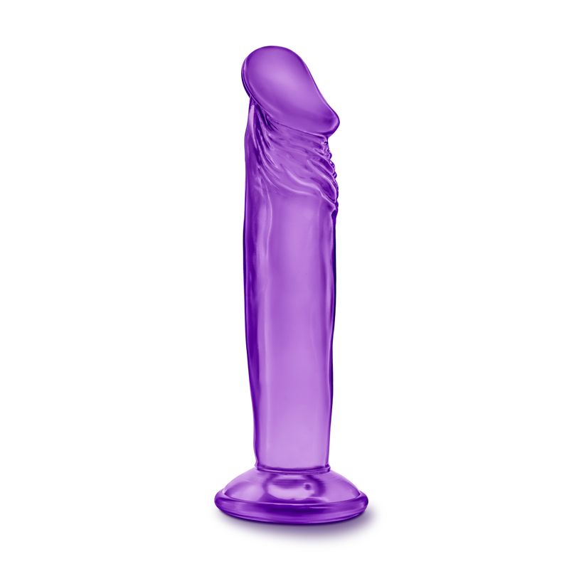 B Yours Sweet n' Small (Purple) – 6 Inch Suction Cup Dildo > Dildos > Slim Dildos