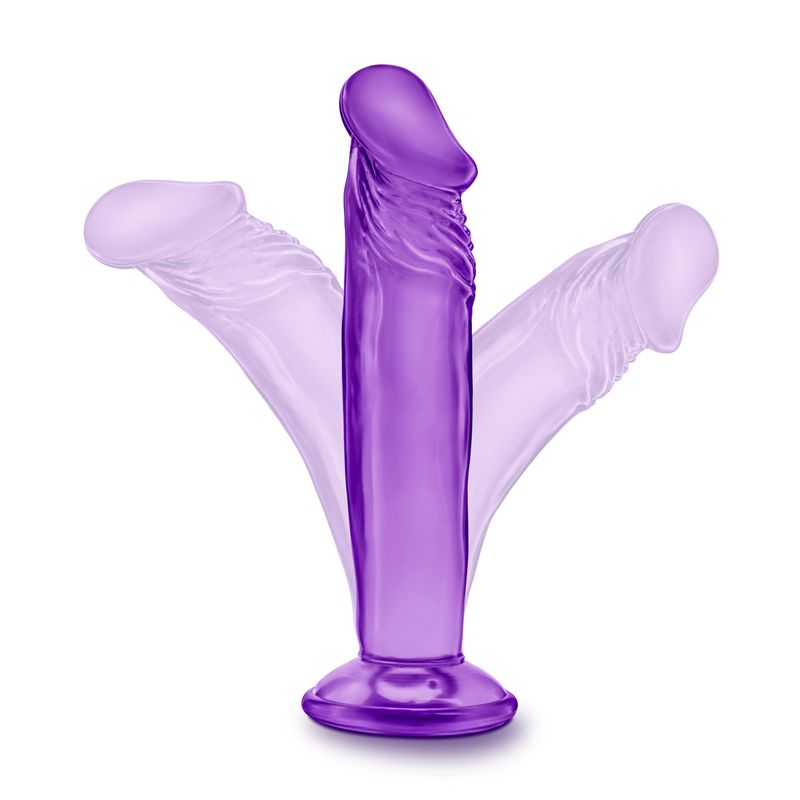 B Yours Sweet n' Small (Purple) – 6 Inch Suction Cup Dildo > Dildos > Slim Dildos