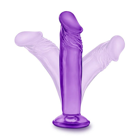 B Yours Sweet n' Small (Purple) – 6 Inch Suction Cup Dildo > Dildos > Slim Dildos