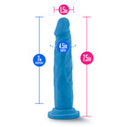 Neo Dual Density Cock 7.5 Inch Neon Blue Dildo > Dildos > Realistic Dildos