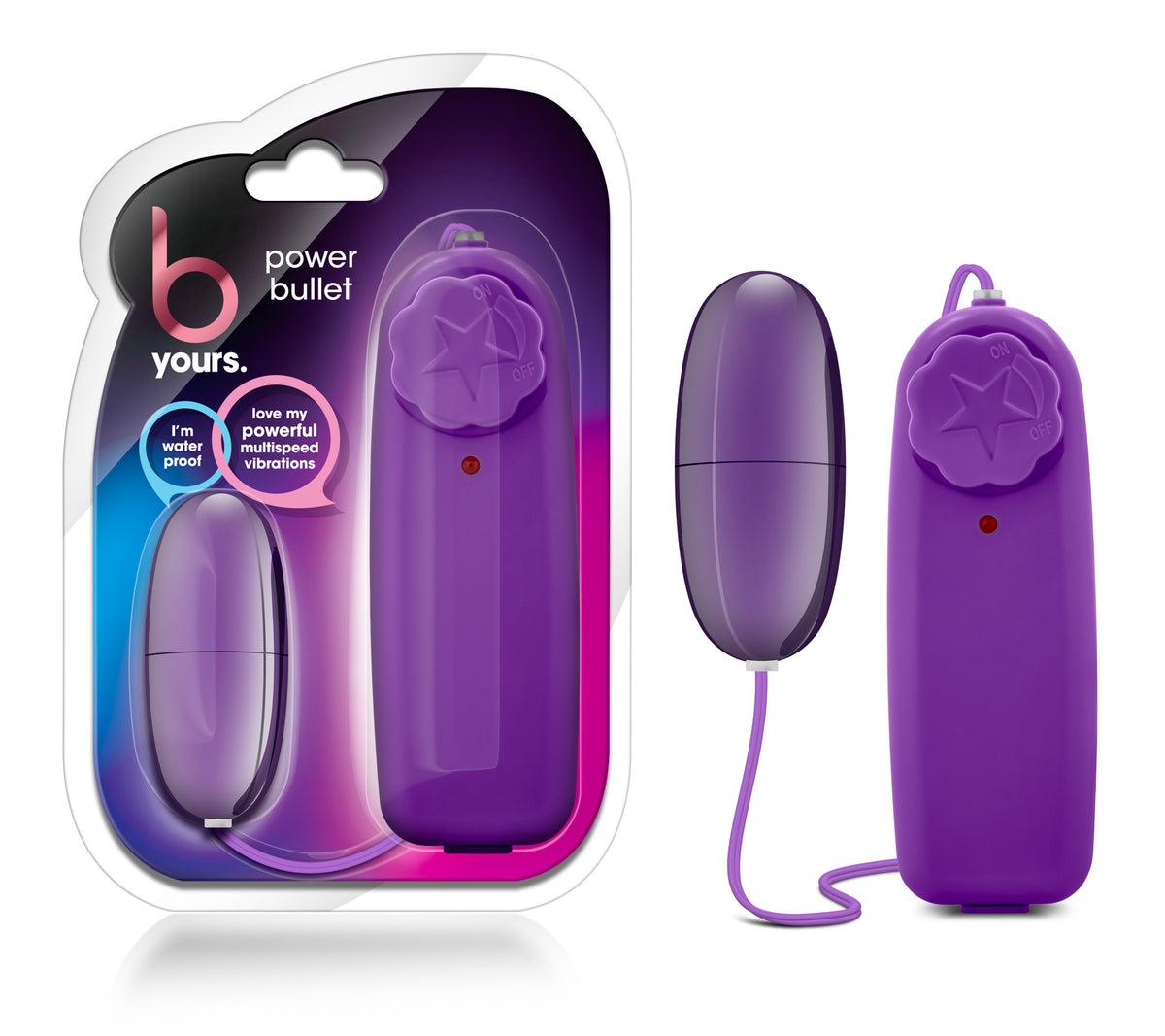B Yours Power Bullet Purple for Ultimate Clitoral Stimulation Purple BULLETS