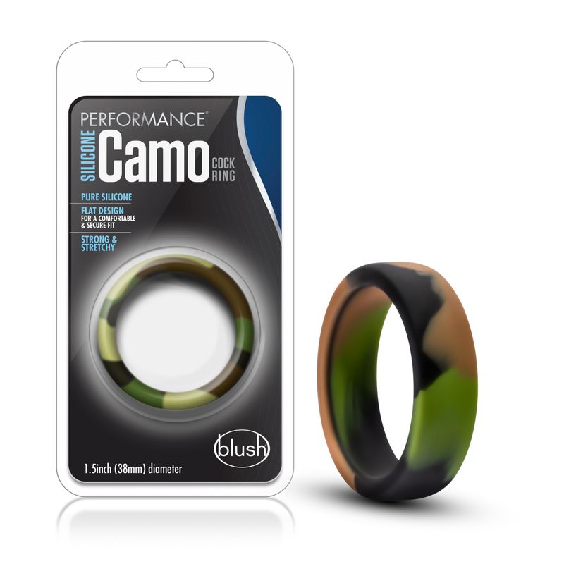 Performance Green Camo Cock Ring – Stretchable Cock Ring > Cock Ring > Single