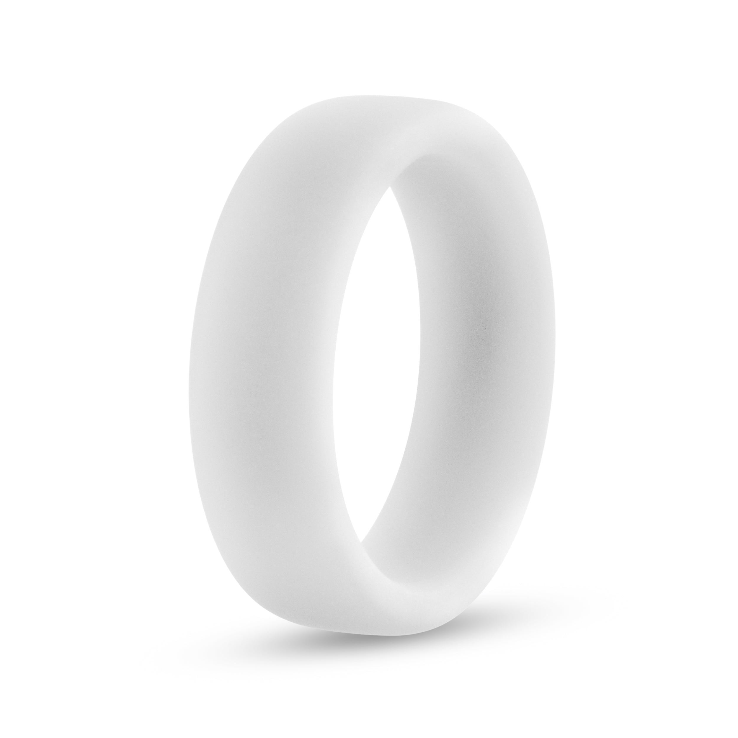 Performance Silicone Glo Cock Ring 1.5in White Glow > Cock Ring > Single