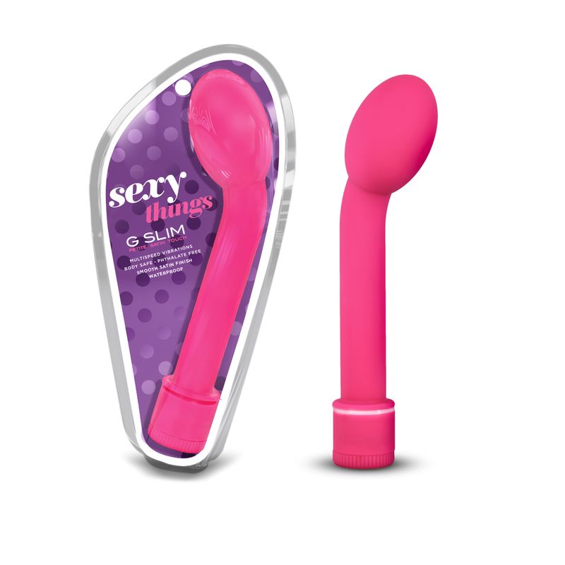 Sexy Things G Slim Petite Pink G-Spot Vibe 4 Inches Vibrators - G Spot