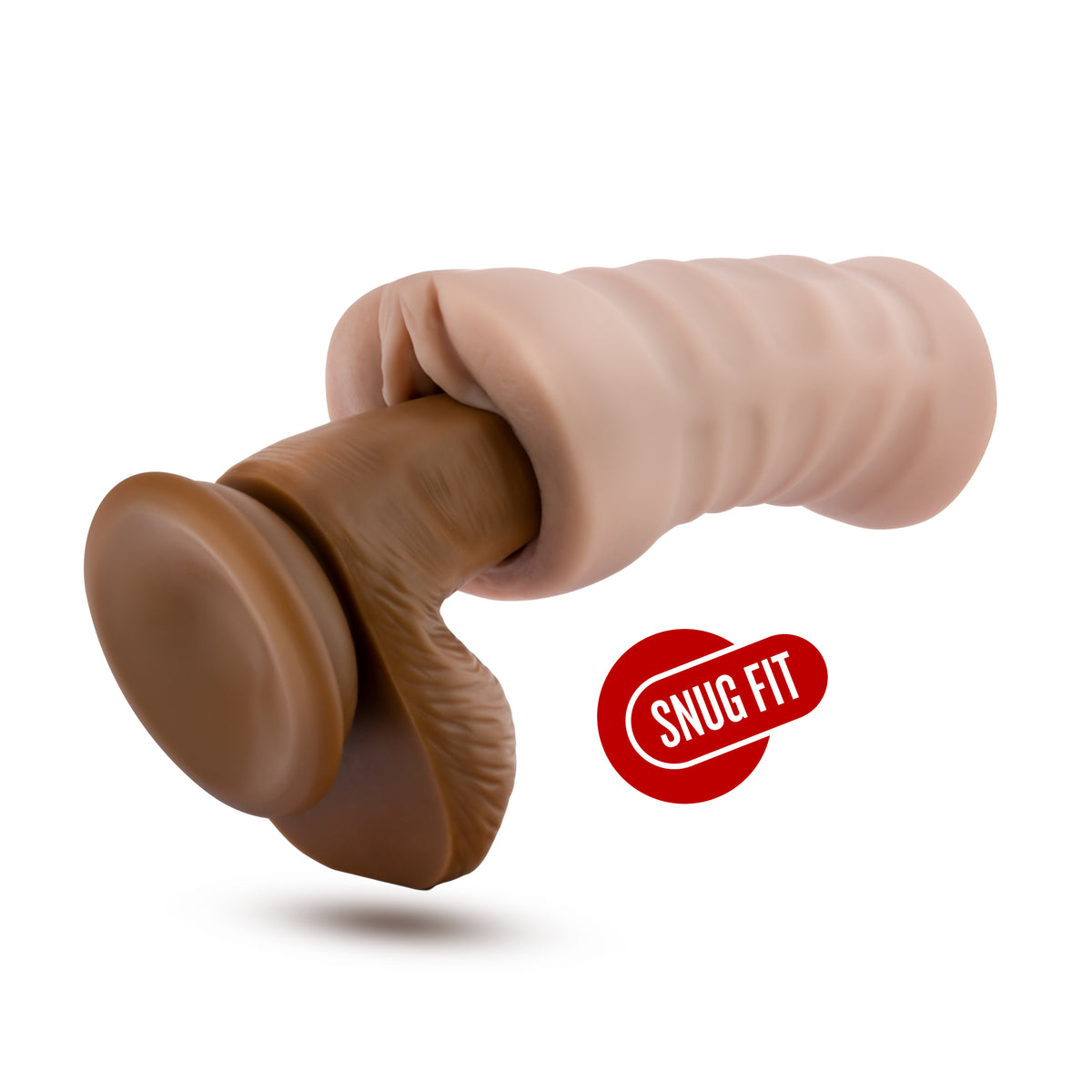 M For Men Rain Vanilla Realistic Vibrating Sleeve > Sex Toys For Men > Masturbators > Vibrating