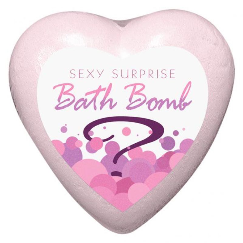 Sexy Surprise Bath Bomb with Hidden Toy - Heart Shaped > Essentials > Bath & Body