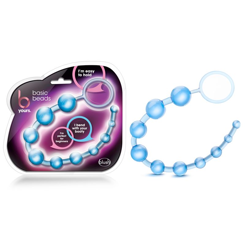 B Yours Basic Beads Blue 10 Gradual Beads > Anal Range > Anal Beads