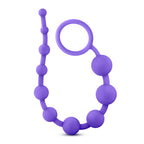 Luxe Silicone 10 Beads Purple 12.5 Inch Length > Anal Range > Anal Beads