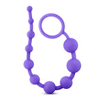 Luxe Silicone 10 Beads Purple 12.5 Inch Length > Anal Range > Anal Beads