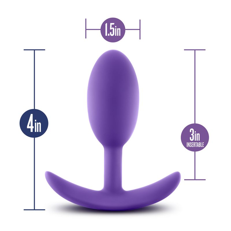 Luxe Wearable Vibra Slim Plug Medium – Silent Vibrating Anal Plug > Anal Range > Vibrating Butt Plugs