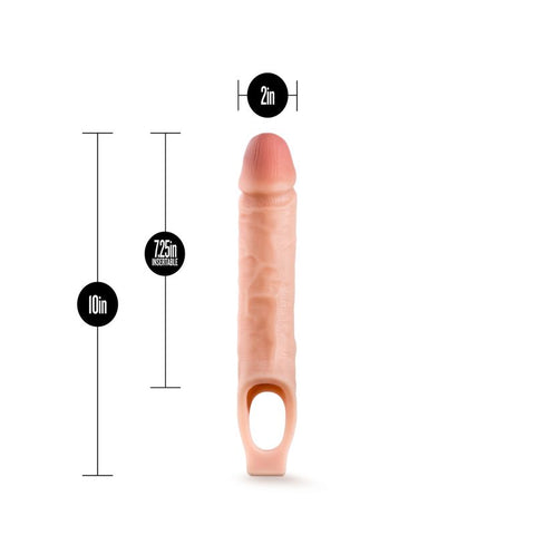 Performance Cock Sheath 10 Inch Penis Extender Sleeve > Sex Toys For Men > Penis Sleeves