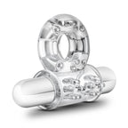 Stay Hard 10 Function Vibrating Bull Ring – Clear Vibrating Cock Ring > Cock Ring > Vibrating