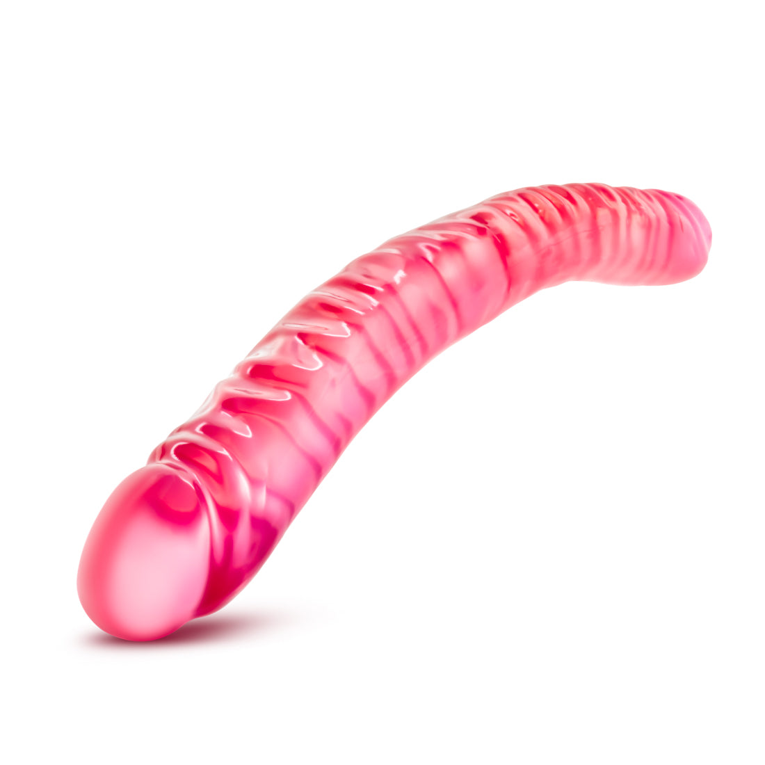 B Yours 18 Inch Flexible Double-Ended Dildo Pink > Dildos > Double Dildos Main image