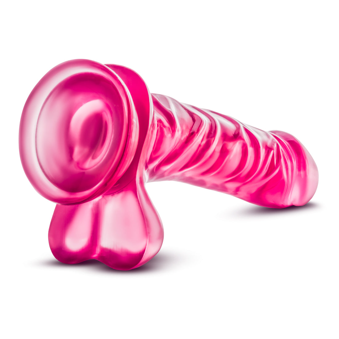 B Yours Basic 8 Pink Realistic Dildo with Suction Cup > Dildos > Realistic Dildos