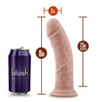 Dr Skin 8 Inch Realistic Dildo With Suction Cup (Vanilla) – Sturdy Suction Cup Dildo > Dildos > Realistic Dildos