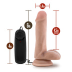 Dr Rob 6 Inch Vibrating Dildo with Suction Cup Vanilla Scent > Vibrators > Realistic Vibrators