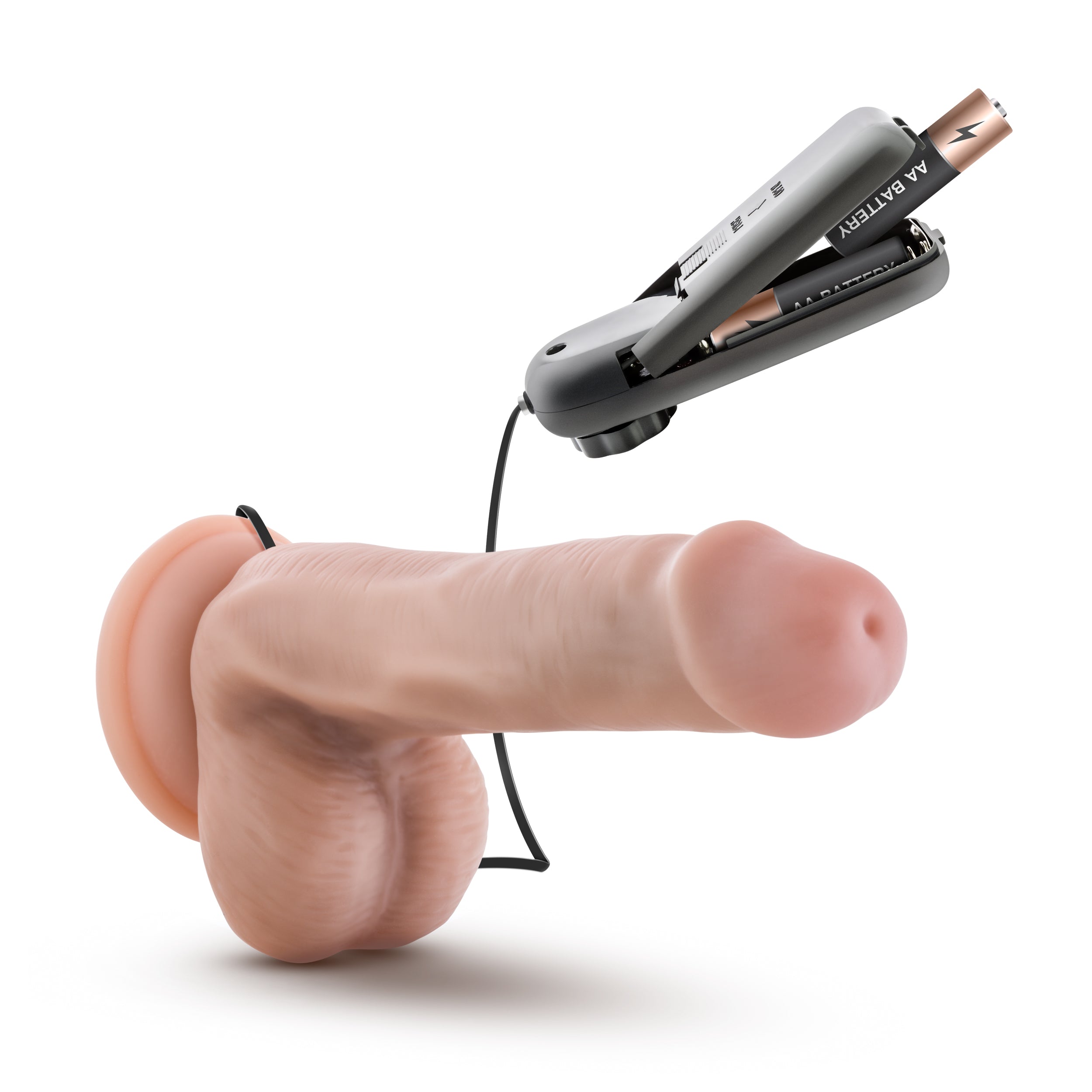 Dr Rob 6 Inch Vibrating Dildo with Suction Cup Vanilla Scent DONGS Vibrating