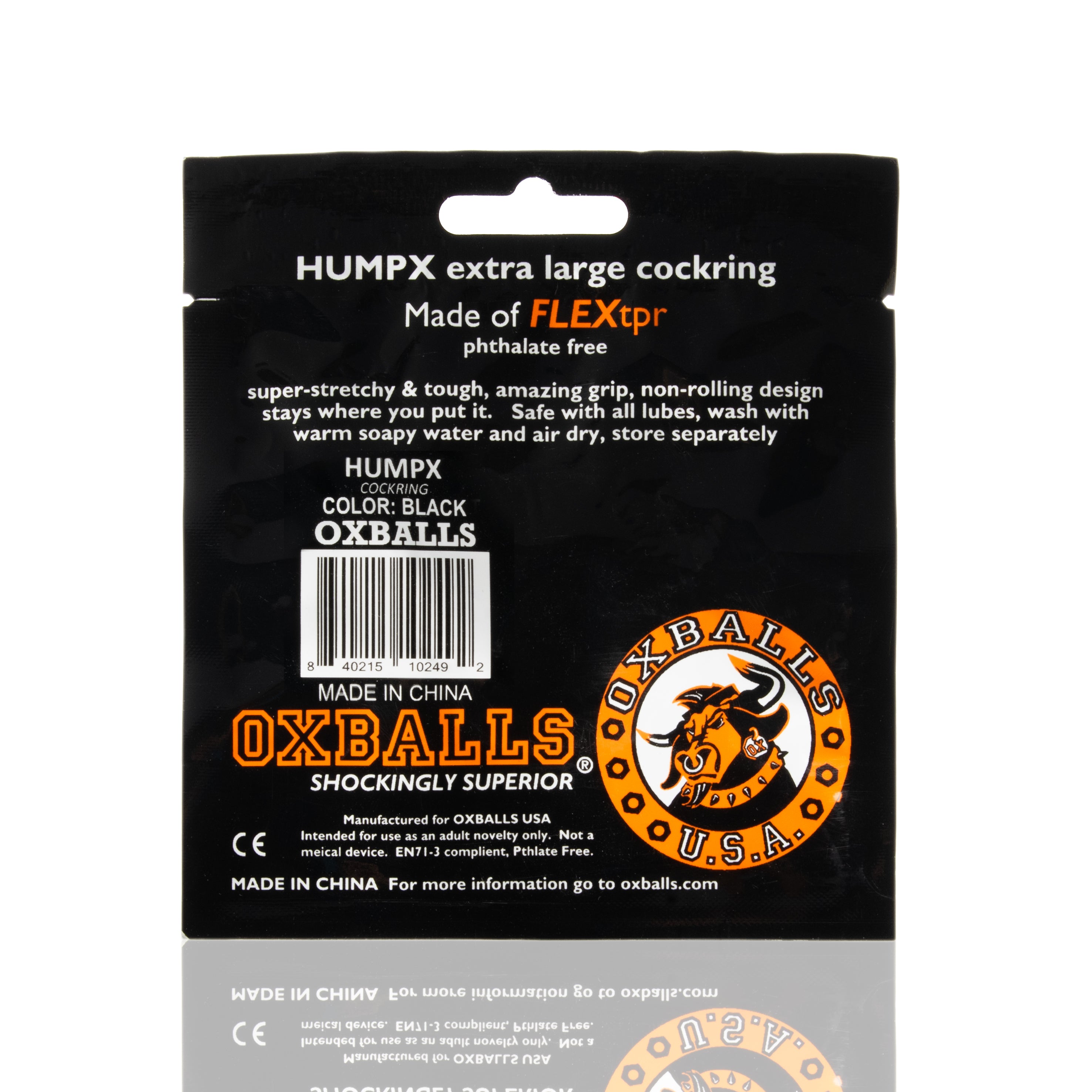 Humpx Cockring Black - Super Stretch COCK RINGS