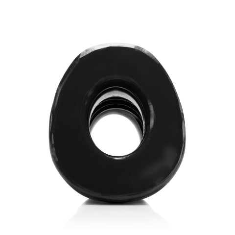 Pighole 3 Hollow Plug Large Black Butt Plugs - Hollow