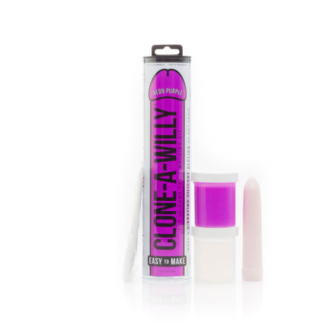 Clone A Willy Neon Purple Silicone Vibrator > Realistic Dildos and Vibes > Mould your own kits