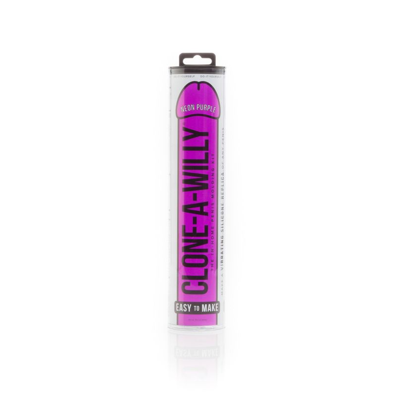 Clone A Willy Neon Purple – Silicone Vibrator > Dildos > Mould Your Own Kits
